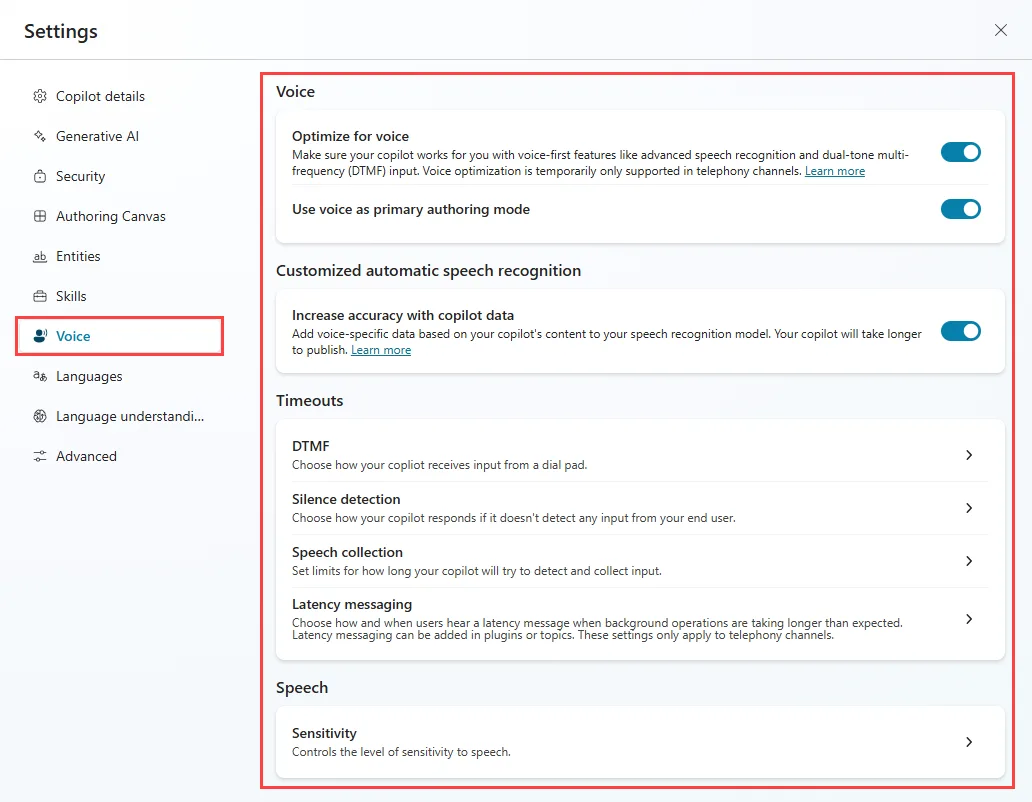 Voice updated AI ! in Microsoft Copilot - AI Powered Productivity in MS 365