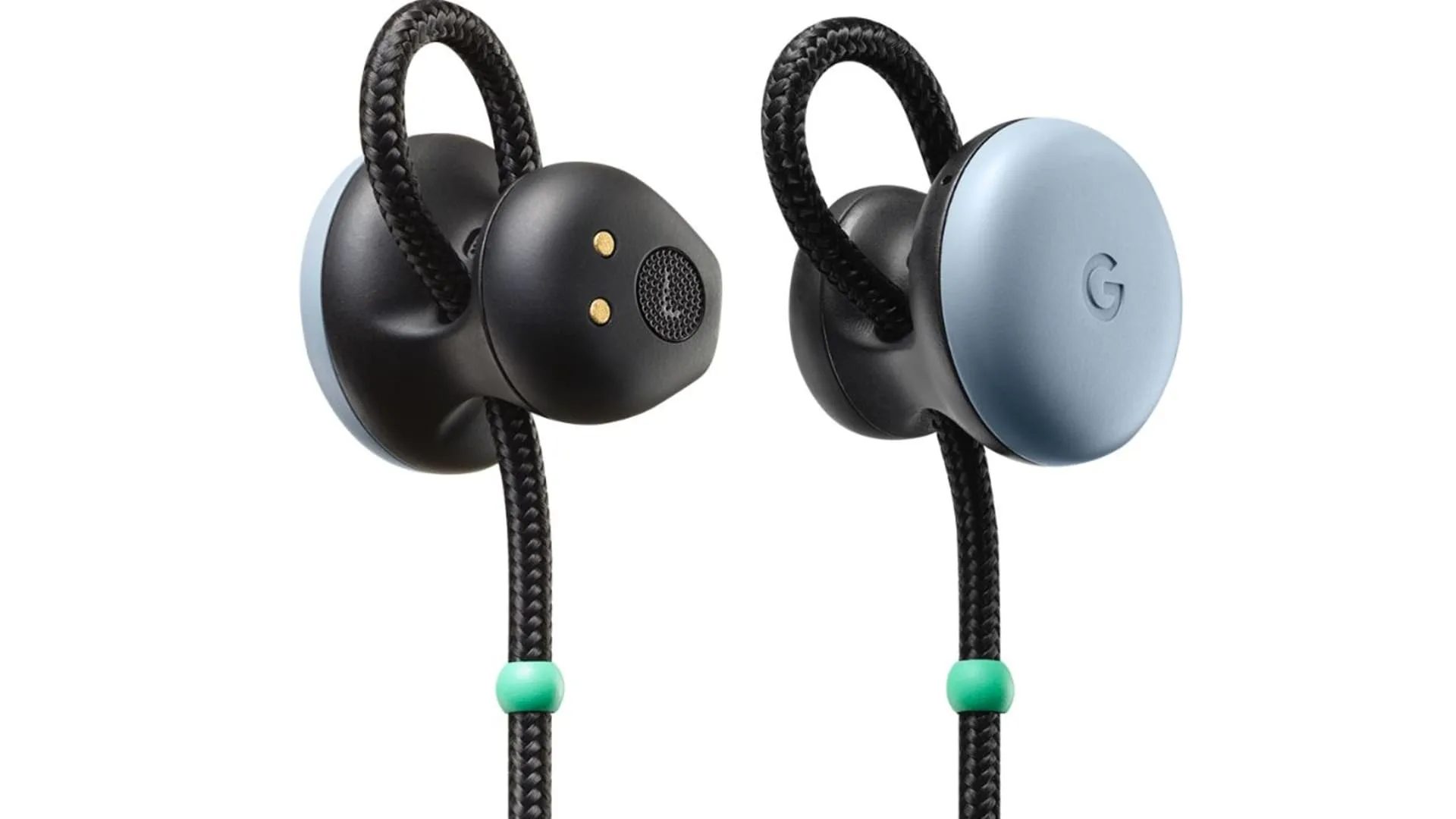 Google Pixel Buds - https://support.google.com/googlepixelbuds/answer/7573100?hl=en